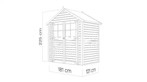 Cabane à outils Osterbek