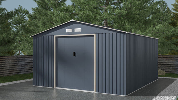 Abri de jardin métal 12.99m² – Prix d’usine