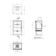 Poêle à Bois Pamello - 5 Kw