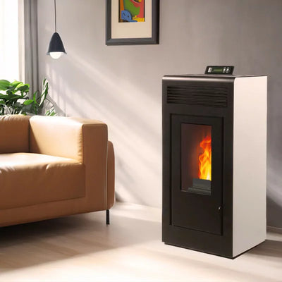 Poêle à Granulés Étanche (Sortie Dessus Concentrique) - Vulcano Up - 13,1 Kw
