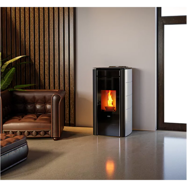 Poêle à Granulés Étanche Queen - 8 Kw